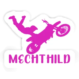 Mechthild Sticker Motocross Rider Image