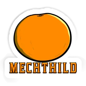 Sticker Mechthild Orange Image