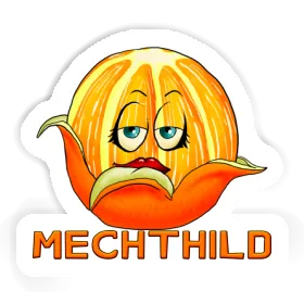 Orange Sticker Mechthild Image