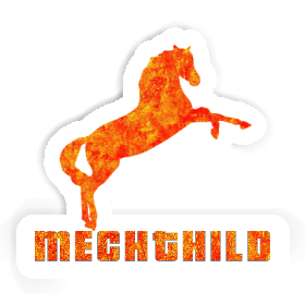 Autocollant Cheval Mechthild Image