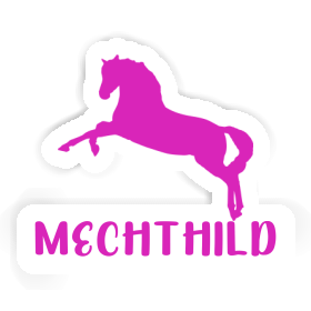 Mechthild Autocollant Cheval Image