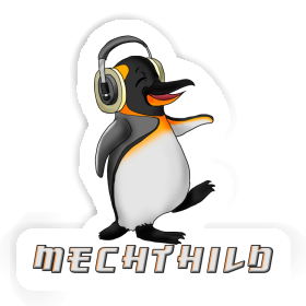 Sticker Mechthild Music Penguin Image
