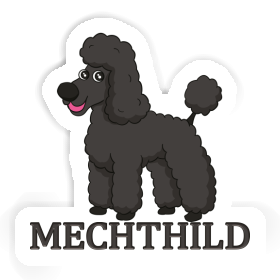 Aufkleber Mechthild Pudel Image