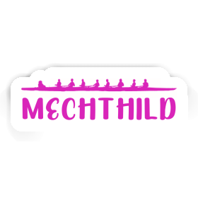 Autocollant Mechthild Bateau à rames Image