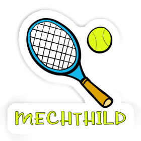 Tennis Racket Sticker Mechthild Image