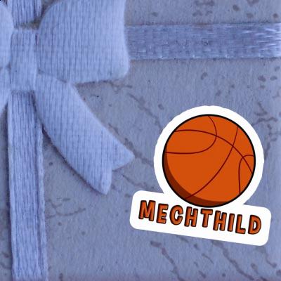 Autocollant Mechthild Ballon de basketball Notebook Image