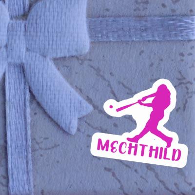 Joueur de baseball Autocollant Mechthild Gift package Image