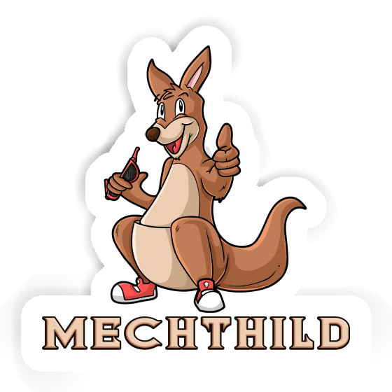 Känguru Sticker Mechthild Laptop Känguru Sticker Mechthild Laptop Image