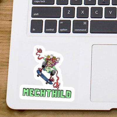 Sticker Mechthild Skateboarder Image