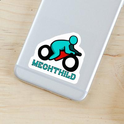 Sticker Motorradfahrer Mechthild Laptop Sticker Motorradfahrer Mechthild Laptop Image