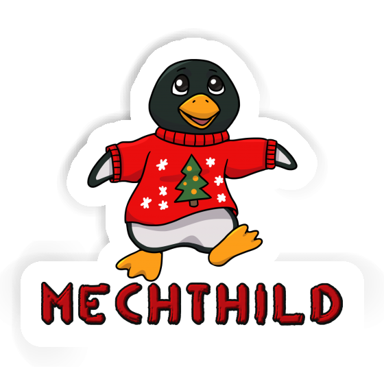 Sticker Christmas Penguin Mechthild Notebook Sticker Christmas Penguin Mechthild Gift package Image