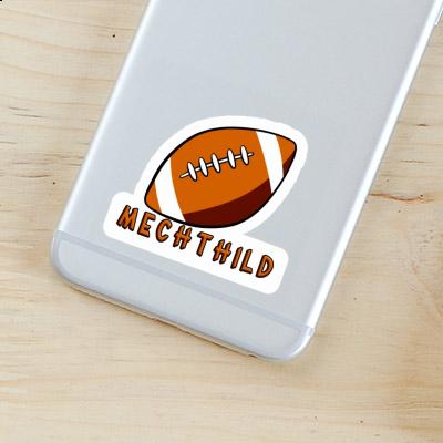Mechthild Sticker Rugby Ball Notebook Mechthild Sticker Rugby Ball Gift package Image