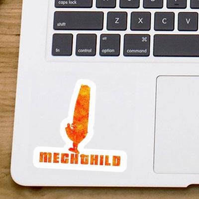Sticker Mechthild Windsurfer Laptop Image
