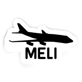 Sticker Jumbo-Jet Meli Image