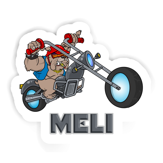 Sticker Hund Meli Notebook Sticker Hund Meli Gift package Image