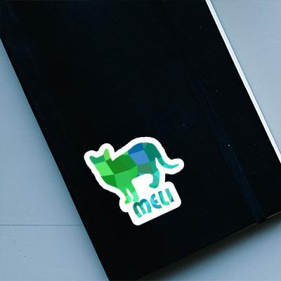 Chat Autocollant Meli Notebook Chat Autocollant Meli Notebook Image