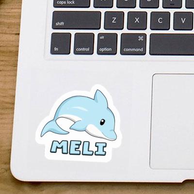 Delfin Aufkleber Meli Laptop Image