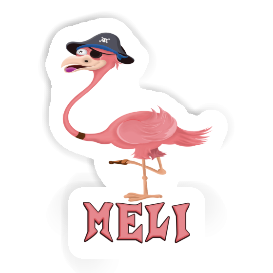 Sticker Meli Flamingo Notebook Sticker Meli Flamingo Gift package Image