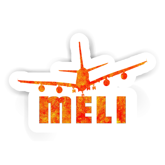 Autocollant Avion Meli Laptop Autocollant Avion Meli Laptop Image