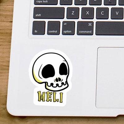 Sticker Totenkopf Meli Notebook Sticker Totenkopf Meli Notebook Image