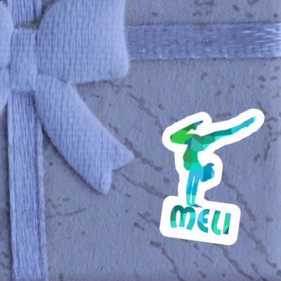 Meli Sticker Yoga Woman Meli Sticker Yoga Woman Image