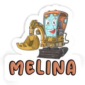 Sticker Melina Bagger Image