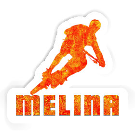 Sticker Melina Biker Image