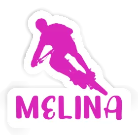 Biker Sticker Melina Image