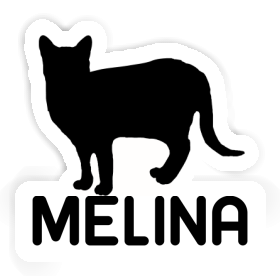 Autocollant Melina Chat Image