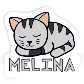 Autocollant Melina Chat Image