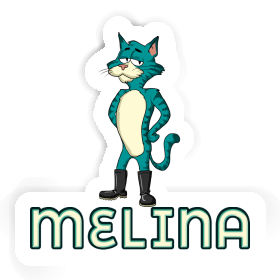 Autocollant Melina Chat Image