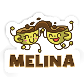 Sticker Coffee Melina Image