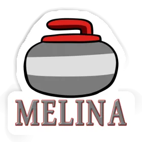 Curling Stone Sticker Melina Image