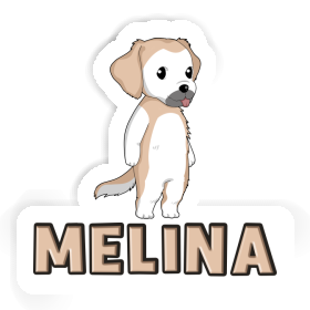 Golden Retriever Sticker Melina Image