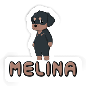 Sticker Rottweiler Melina Image