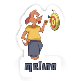 Melina Sticker Darts Player Image