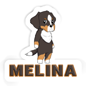 Melina Sticker Bernese Mountain Dog Image