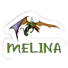 Melina Autocollant Dragon Image