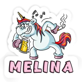 Melina Sticker Unicorn Image