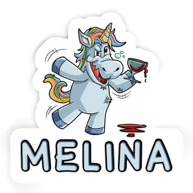 Sticker Melina Unicorn Image