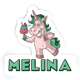 Sticker Melina Party Unicorn Image