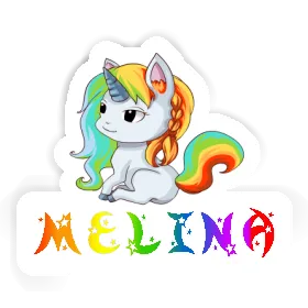 Unicorn Sticker Melina Image