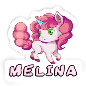 Melina Sticker Unicorn Image