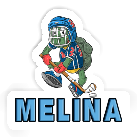 Sticker Melina Hockey Player Image