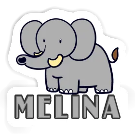 Melina Sticker Elefant Image