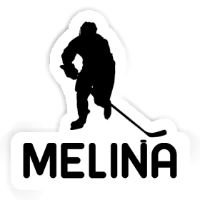 Sticker Hockey Player Melina Image