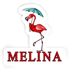 Melina Sticker Flamingo Image