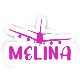 Airplane Sticker Melina Image