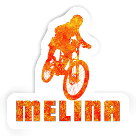 Freeride Biker Sticker Melina Image