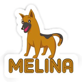 Melina Sticker German Shepherd Image